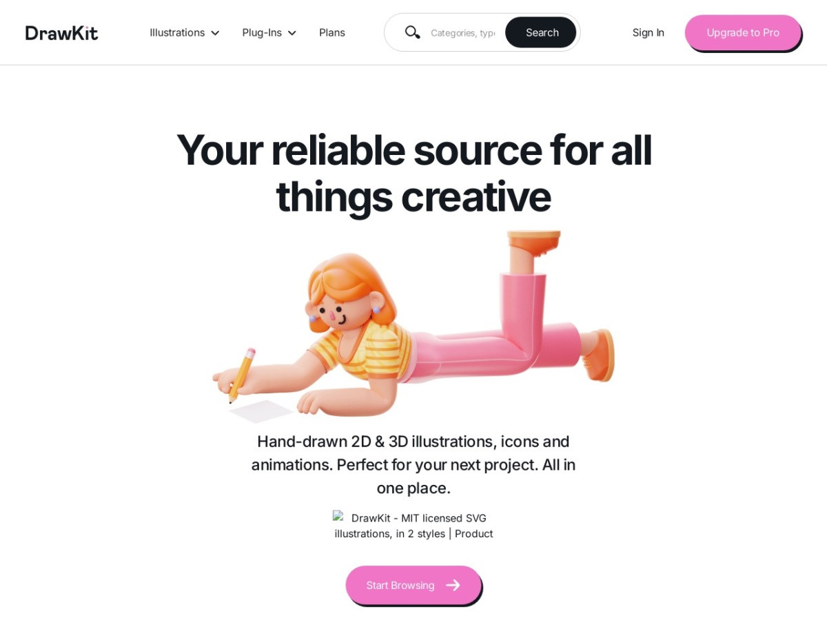 drawkit.com screenshot preview