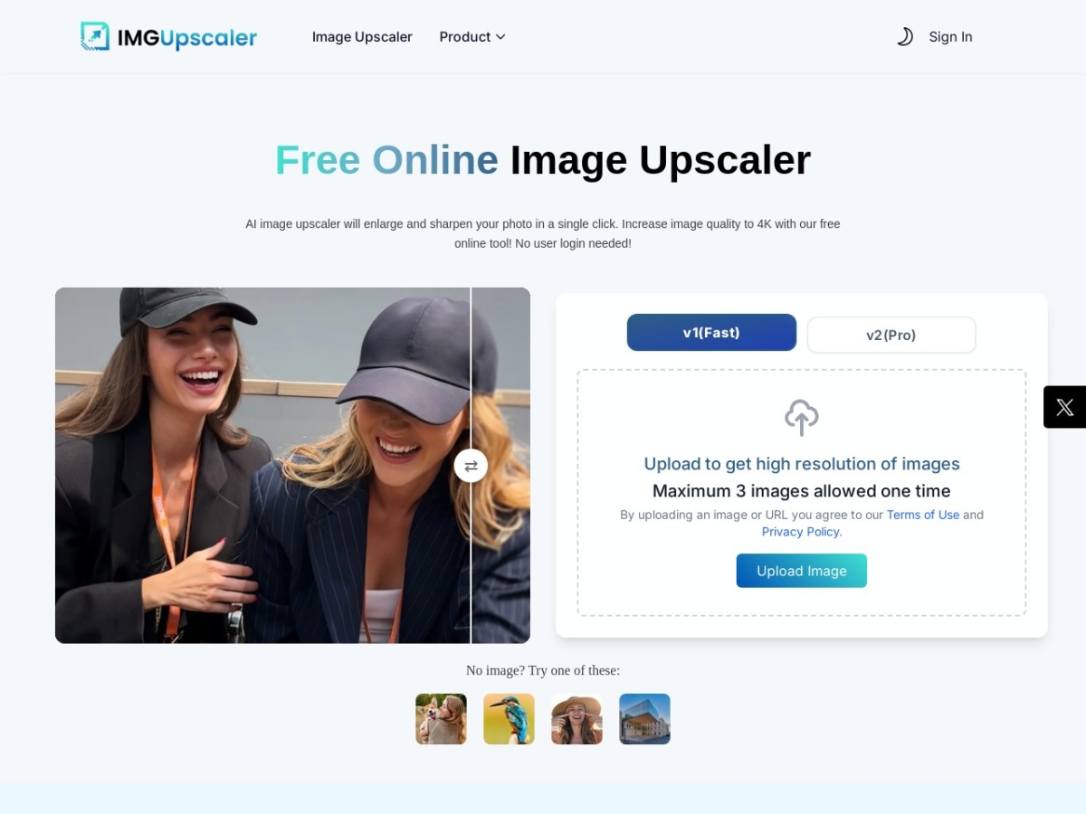 imgupscaler.ai screenshot preview