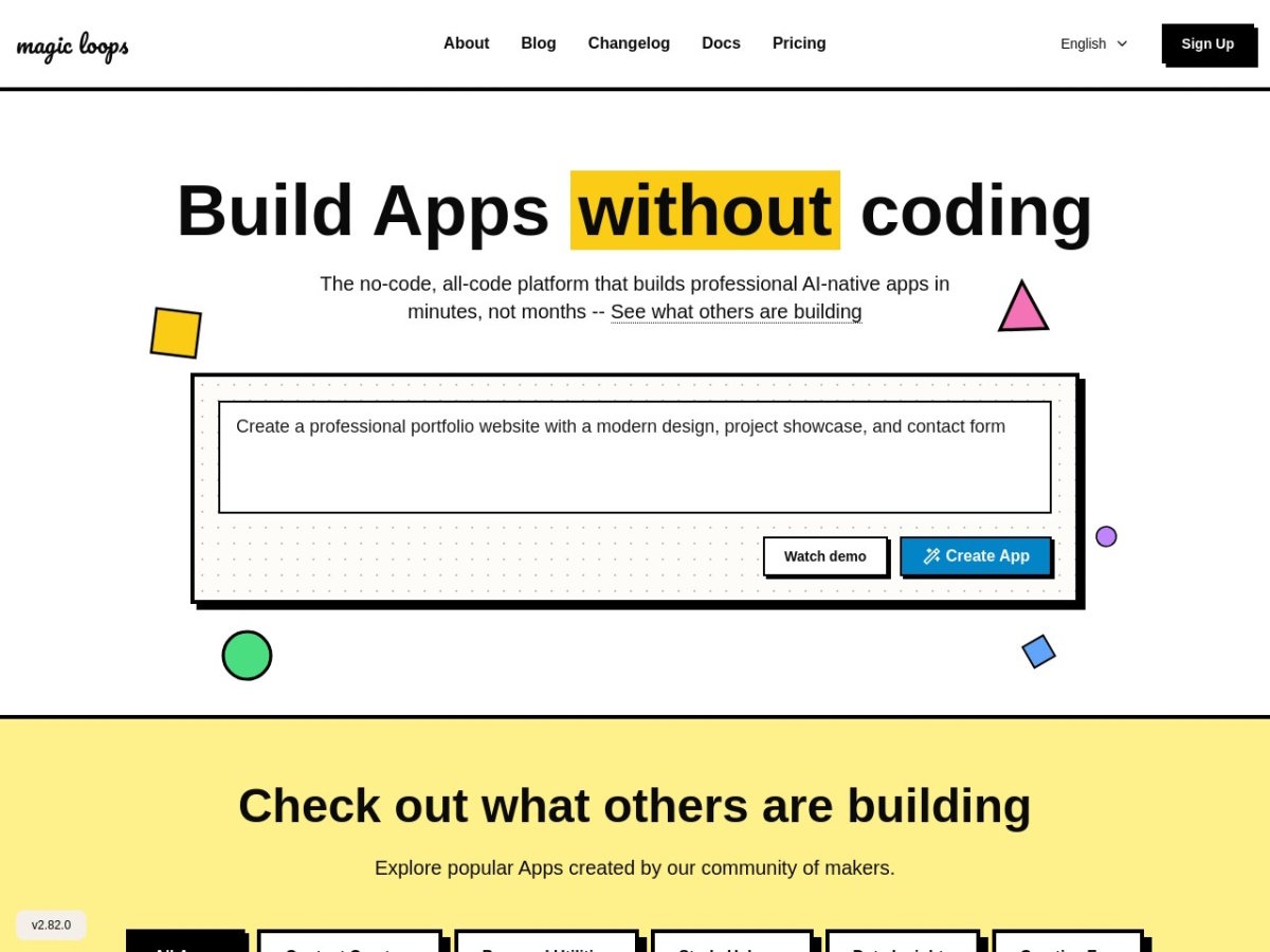 magicloops.dev screenshot preview