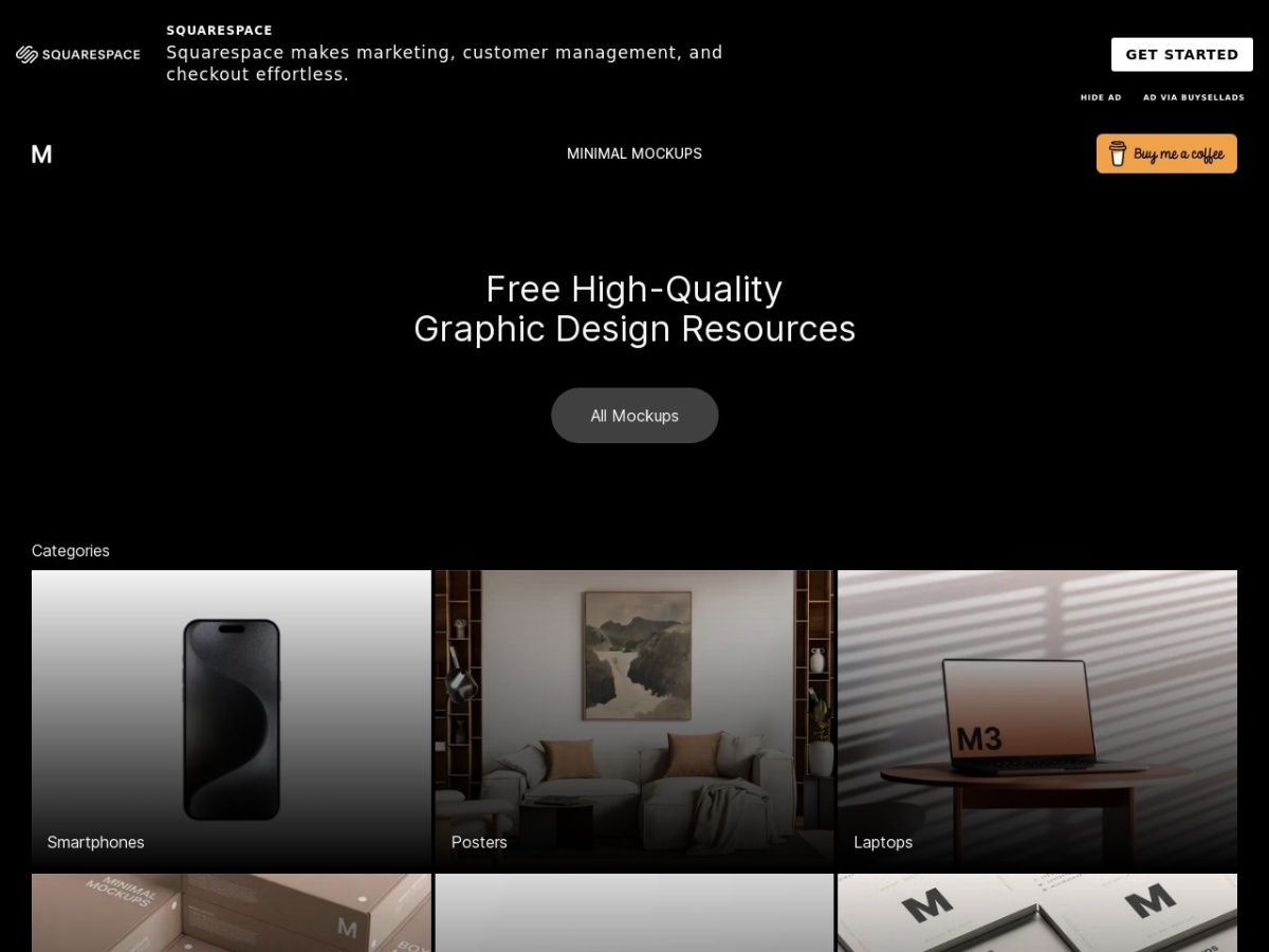 minimalmockups.com screenshot preview