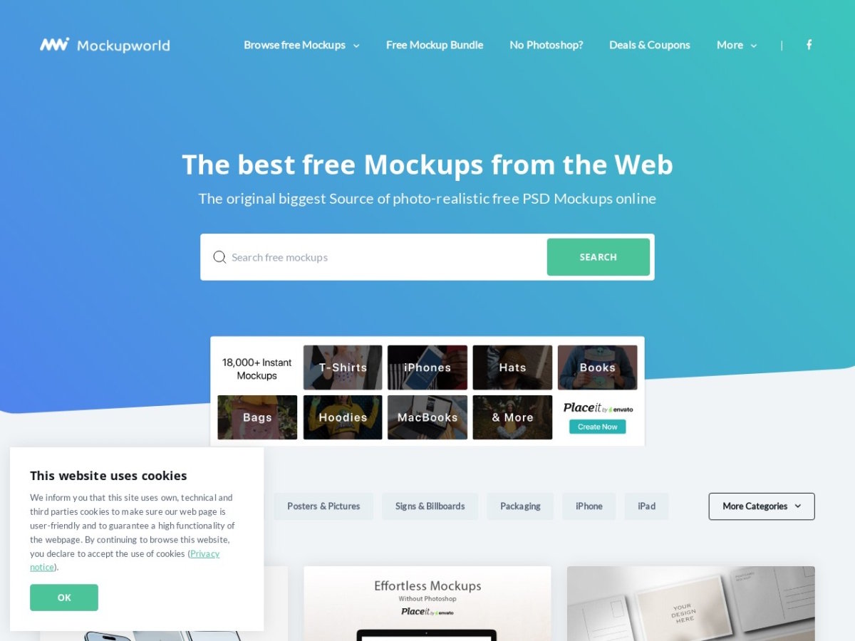 mockupworld.co screenshot preview
