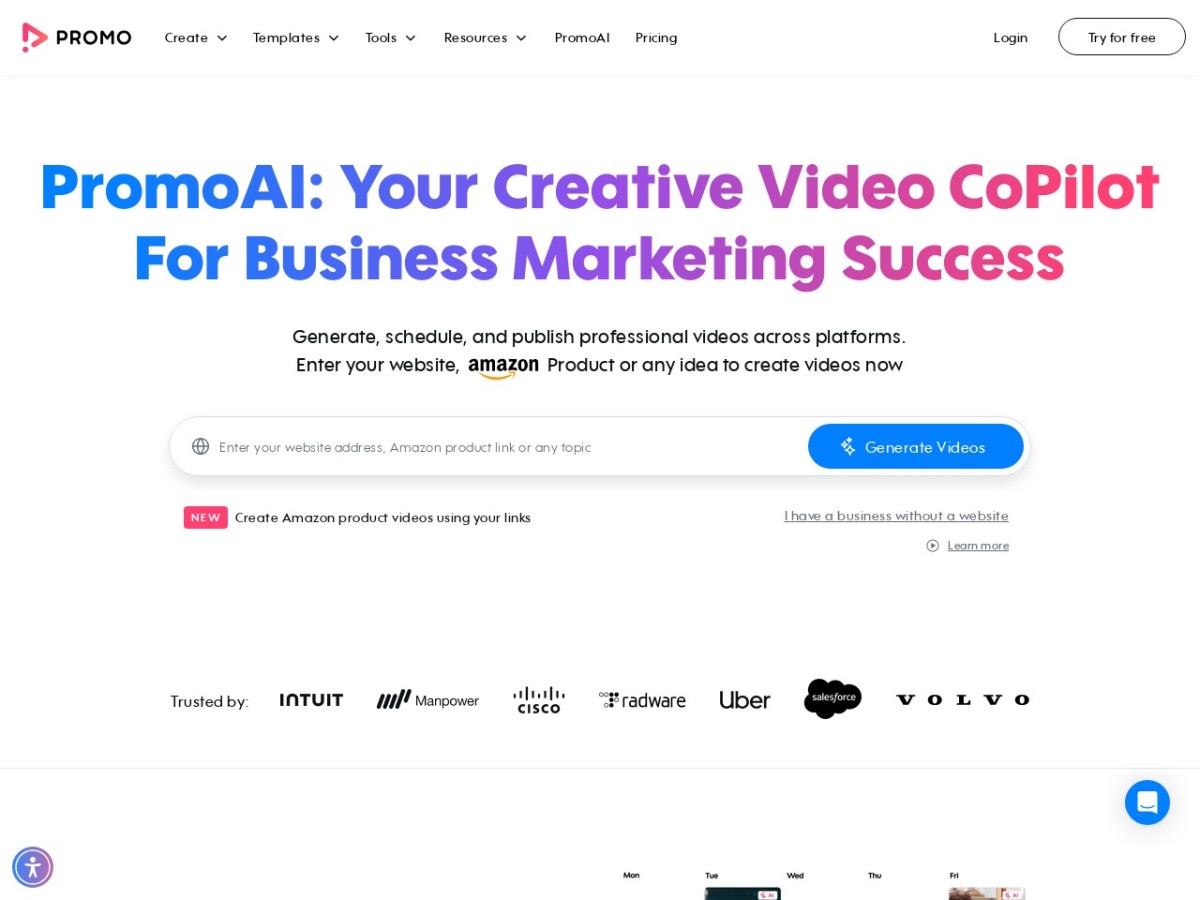 promo.com screenshot preview