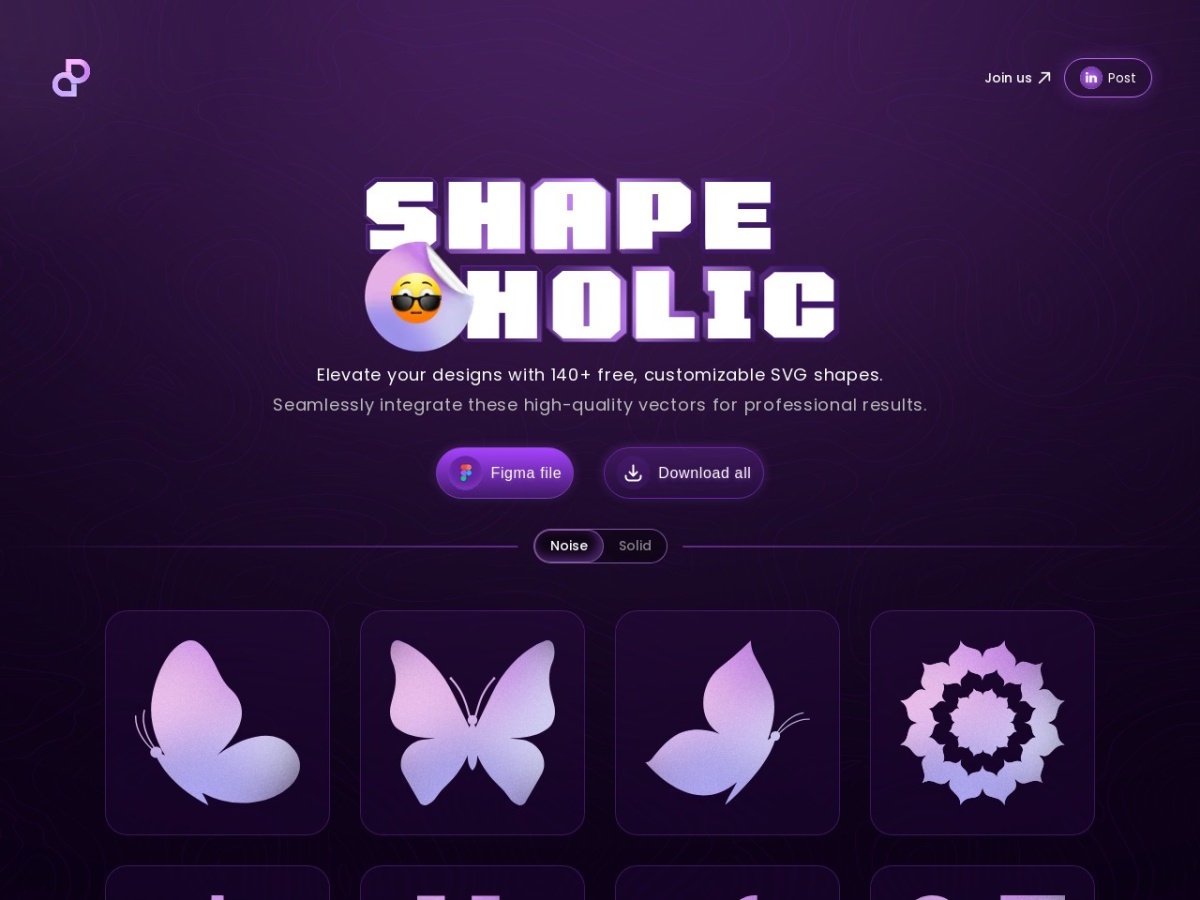 shapeoholic.live screenshot preview