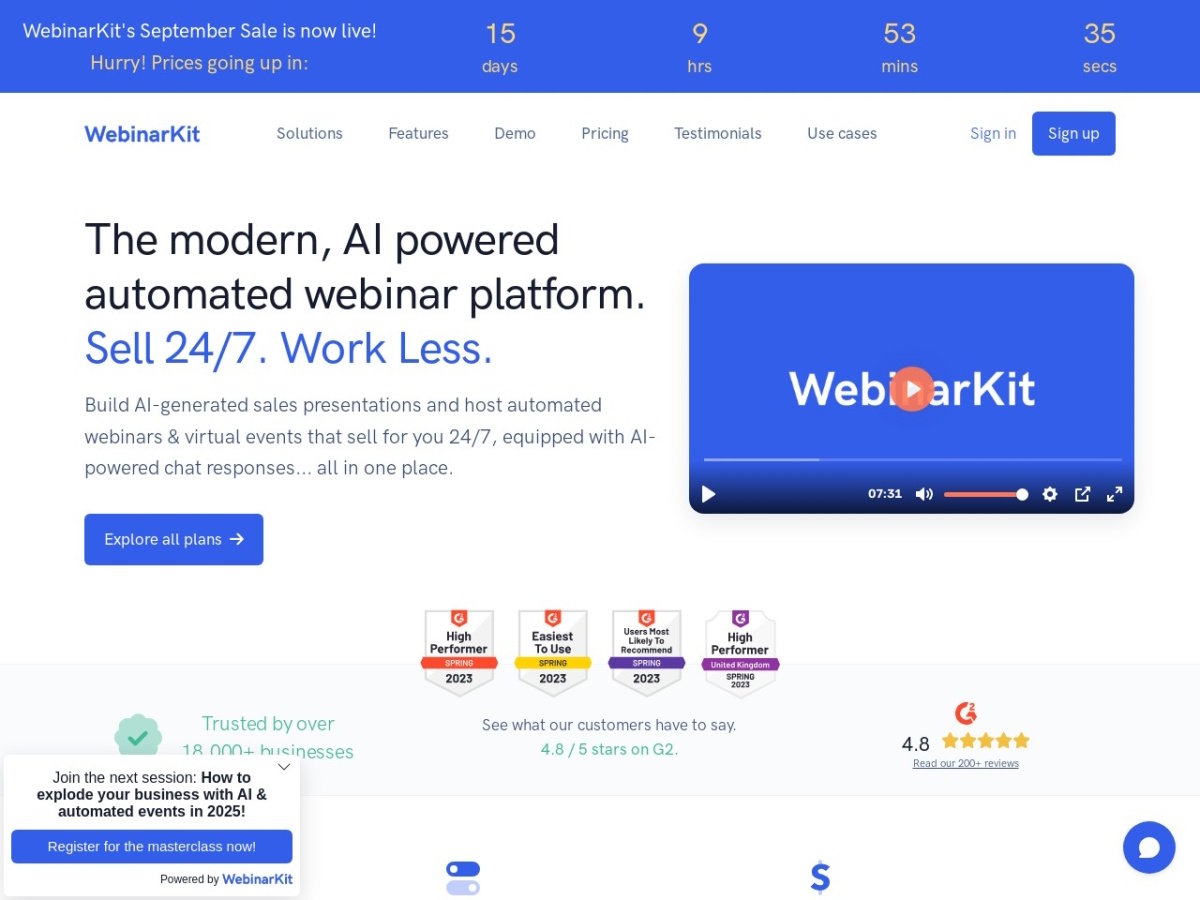 webinarkit.com screenshot preview